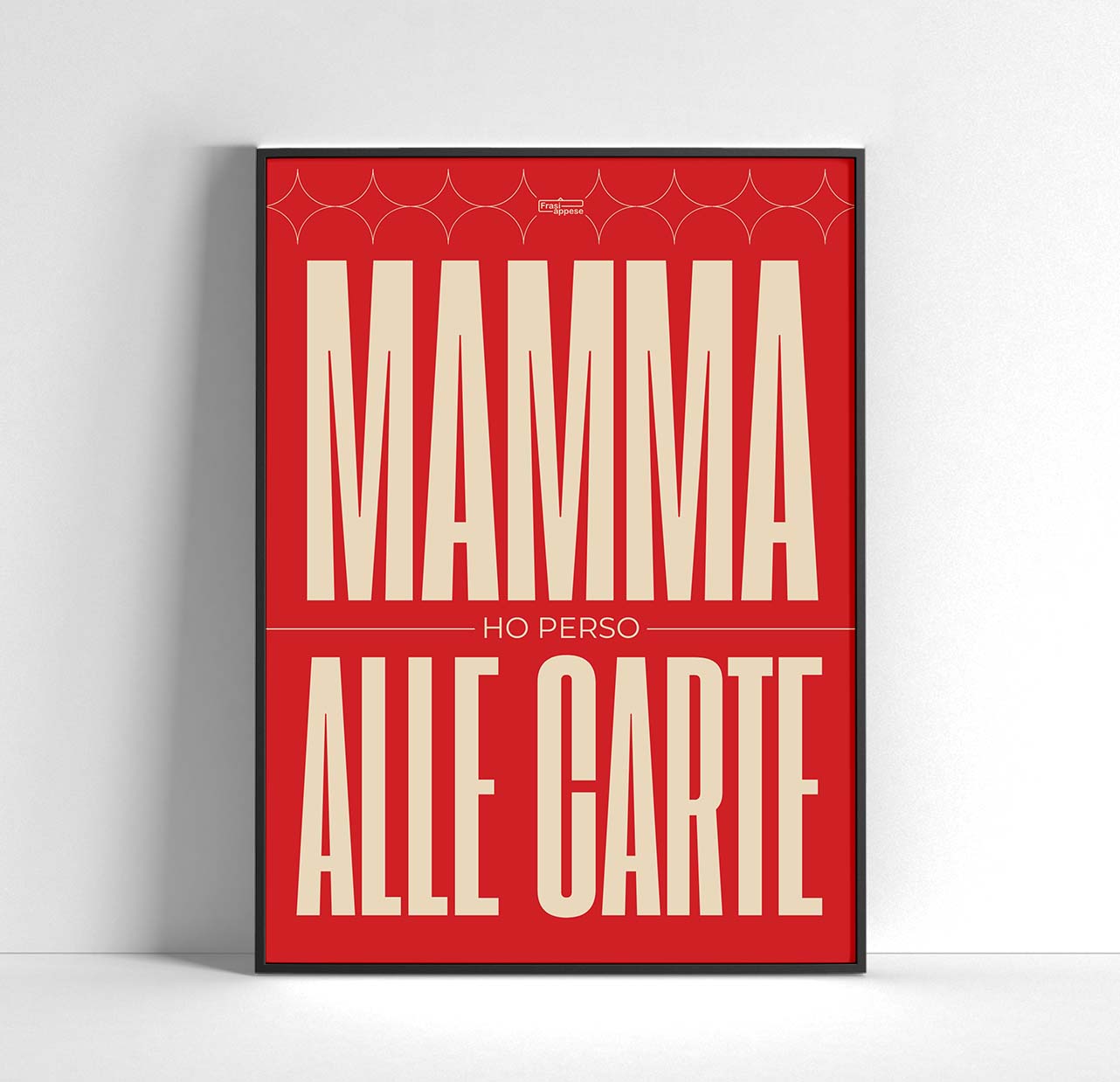 Mamma ho perso alle carte