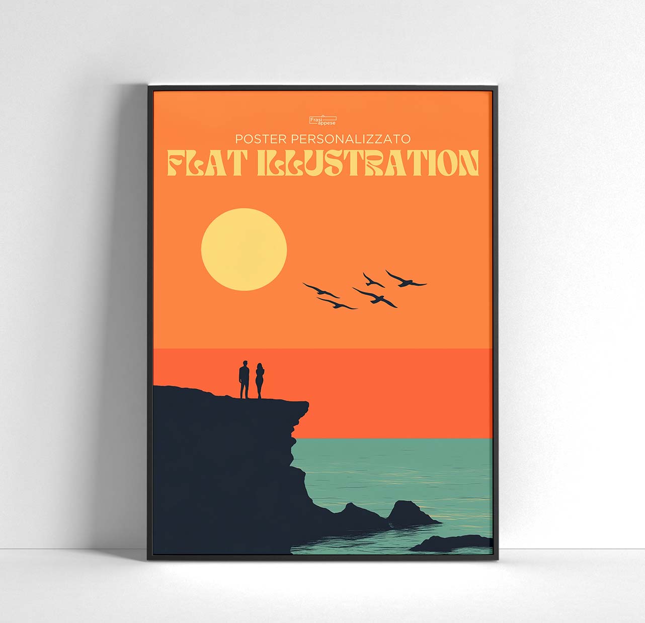 Poster Personalizzato - Flat Illustration