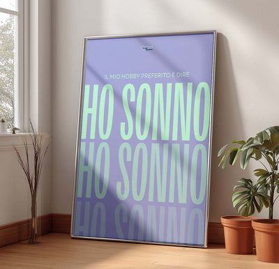 Ho sonno