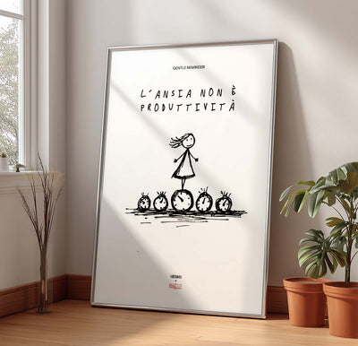 L'ansia non è produttività