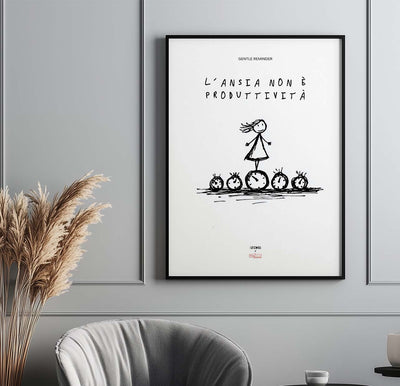 L'ansia non è produttività