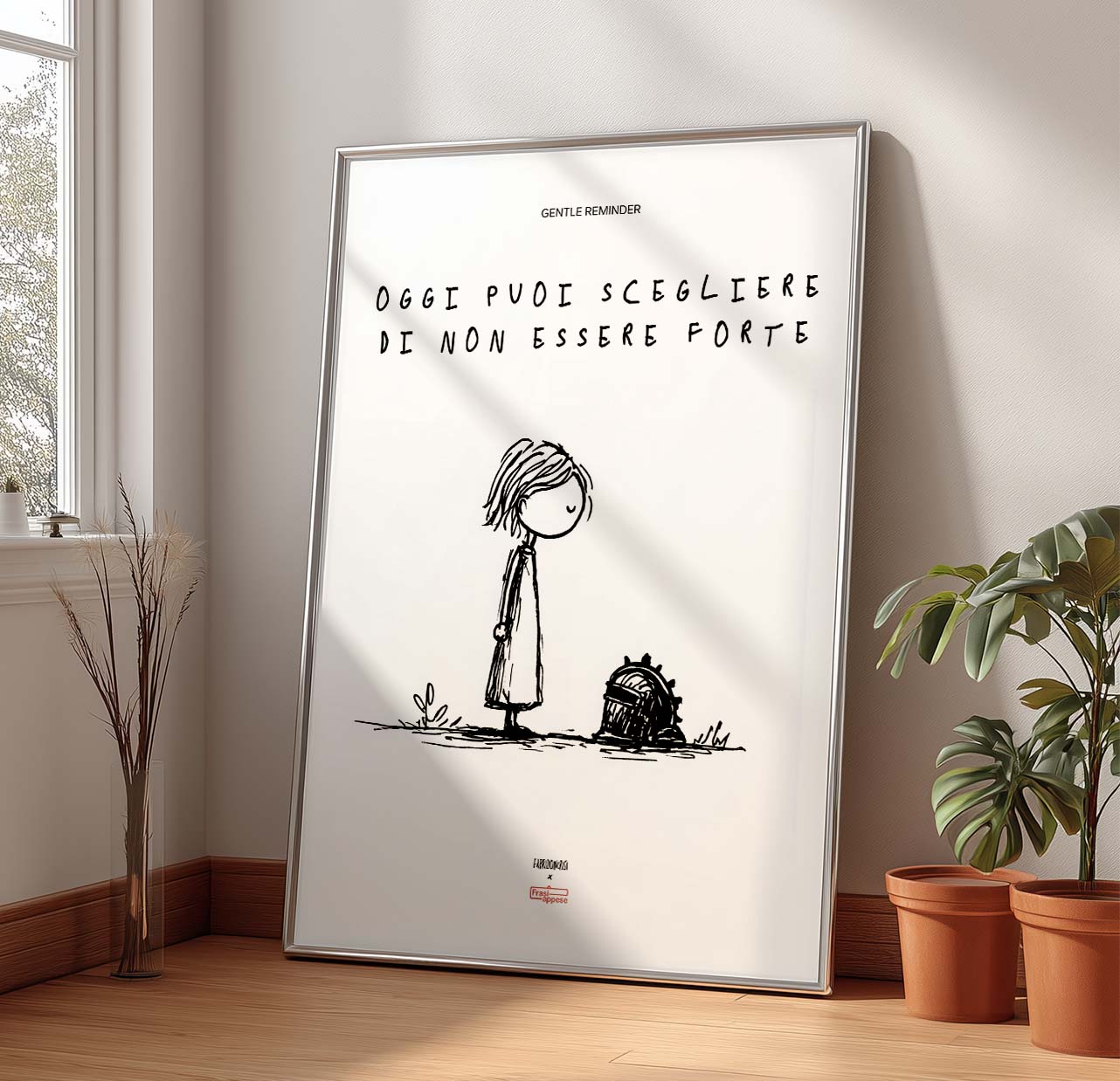 Oggi puoi scegliere di non essere forte